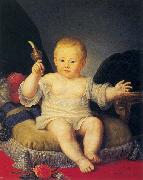 unknow artist, Portrait of Alexander Pawlowitsch as a boy